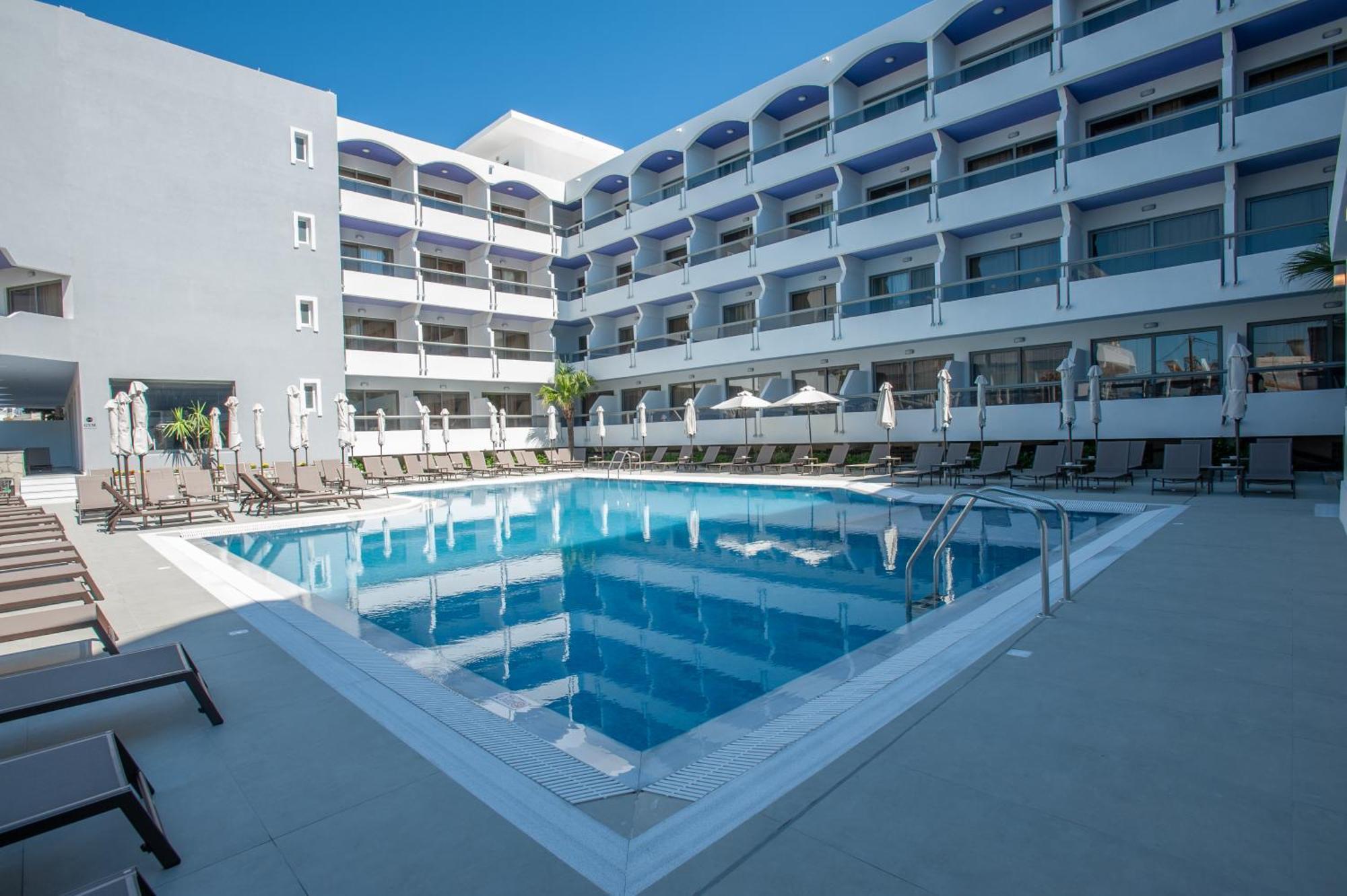 Hotel Rhodos Horizon Marina - Adults Only Rhodes City Exterior foto
