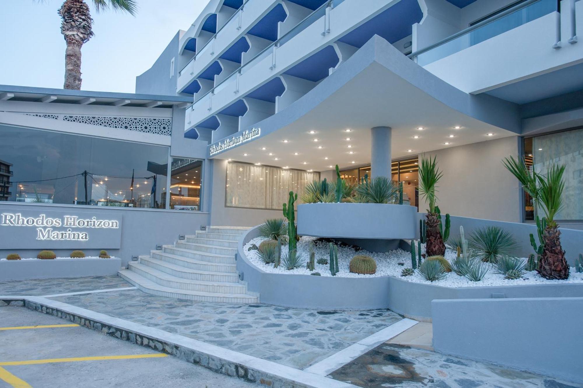 Hotel Rhodos Horizon Marina - Adults Only Rhodes City Exterior foto